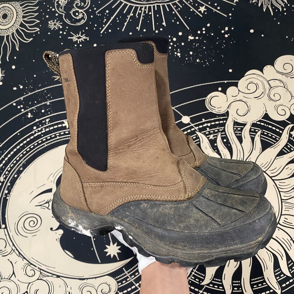 L.L. Bean Tek 2.5 Outdoor Boots Mens Size 10 Brown Suede Hiking Utility